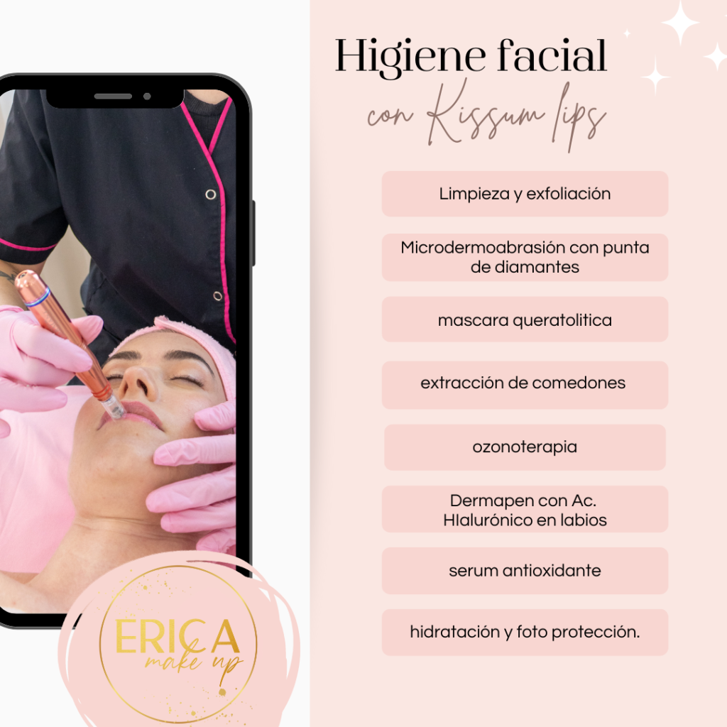 Higiene Facial con Kissum Lips